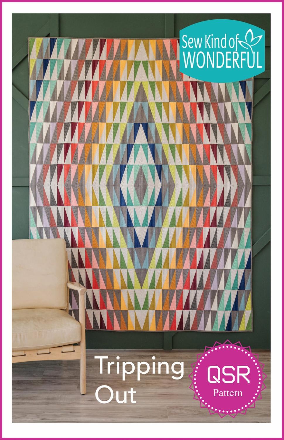 Tripping Out Quilt Pattern - Nebraska Quilt Company - PUB2402621