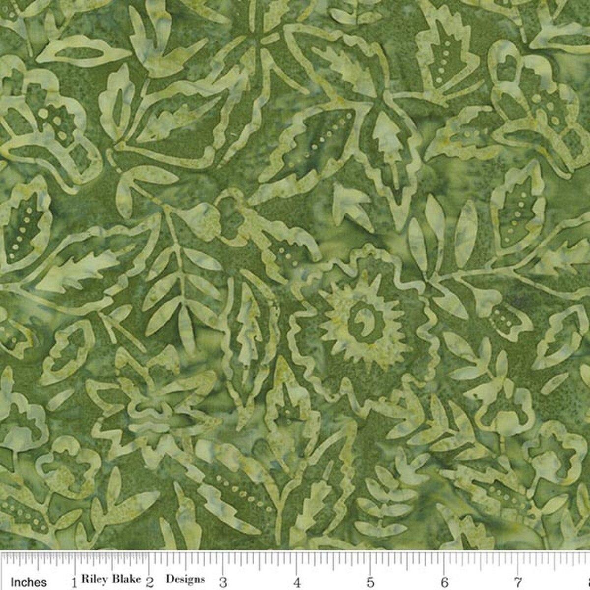 Tropical Harvest Peridot Fern - BT23822 - 325 - Riley Blake Designs - Nebraska Quilt Company - F260661
