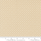 True Love Checkmate Oatmeal Tan - 5265 12 - Moda Fabrics - Nebraska Quilt Company - F261455