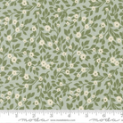 True Love Daydream Posies Robins Egg Aqua - 5261 14 - Moda Fabrics - Nebraska Quilt Company - F261411
