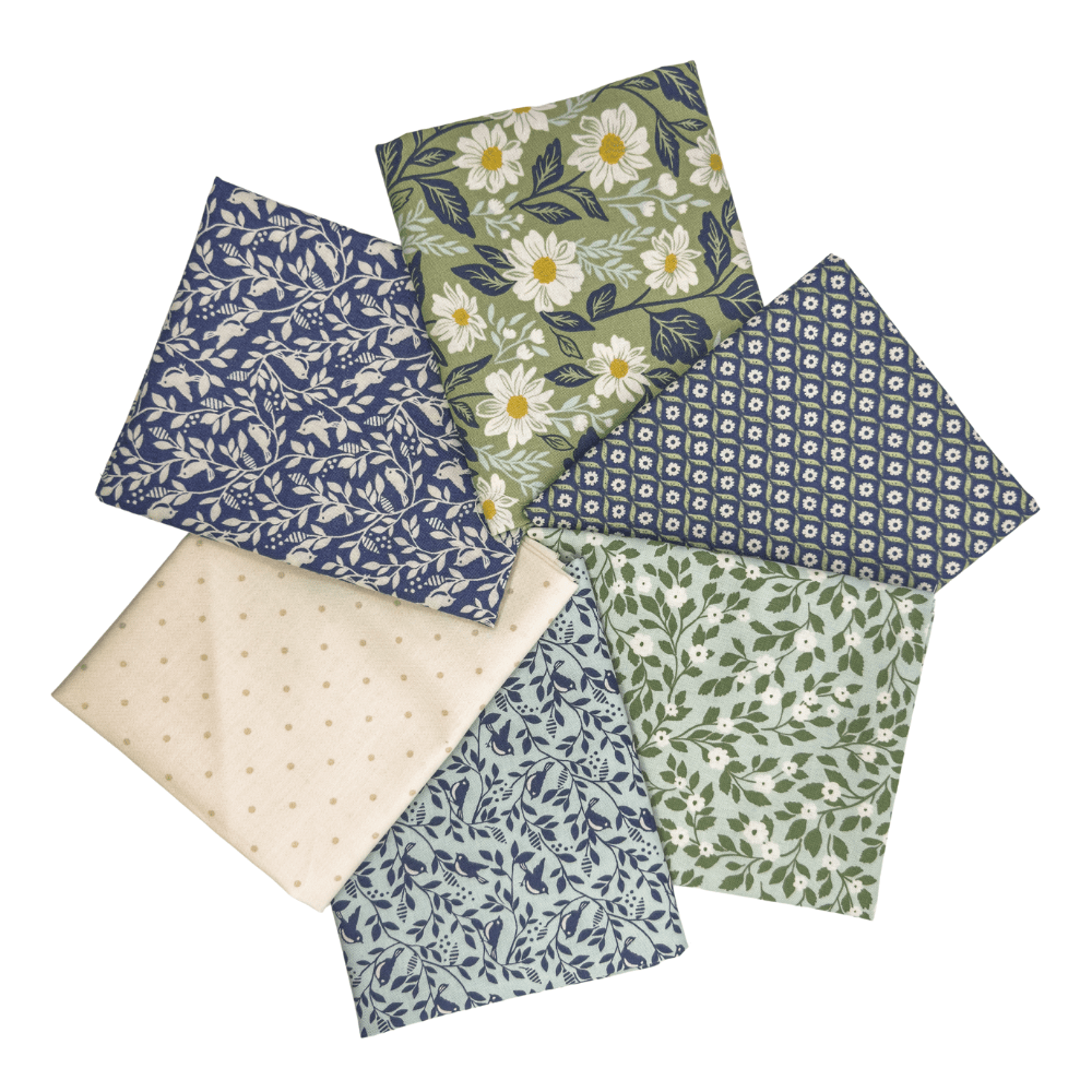 True Love Fat Quarter Bundle Multi 6 Pieces - Nebraska Quilt Company - PC261875
