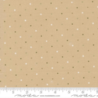 True Love Magic Dot Oatmeal Tan - 5230 62 - Moda Fabrics - Nebraska Quilt Company - F261399