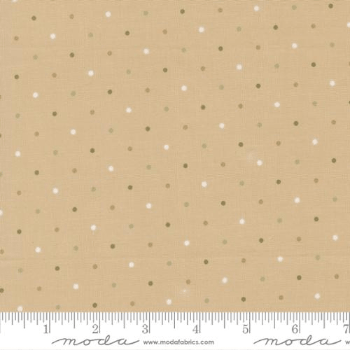 True Love Magic Dot Oatmeal Tan - 5230 62 - Moda Fabrics - Nebraska Quilt Company - F261399
