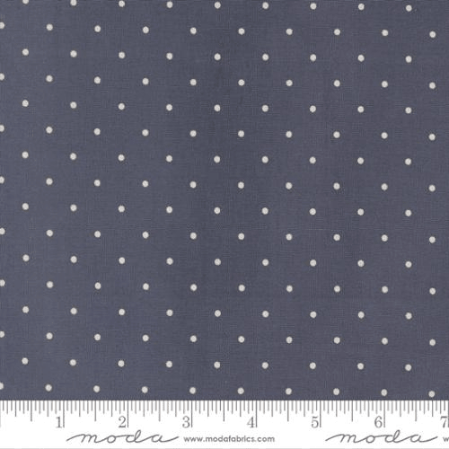 True Love Magic Dot Twilight Dark Blue - 5230 63 - Moda Fabrics - Nebraska Quilt Company - F261400