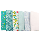 Turquoise Beauty Half Yard Bundle Multi 6 Pieces - Nebraska Quilt Company - F260761