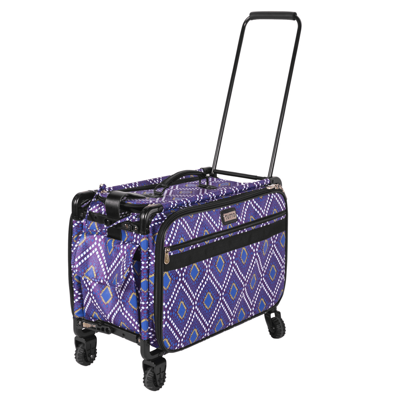 Tutto Purple Modern Large Machine On Wheels - Nebraska Quilt Company - N08477
