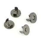 Two Magnetic Snaps 1/2" Gunmetal - Nebraska Quilt Company - N2502484