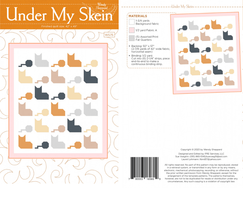 Under My Skein Pattern - Nebraska Quilt Company - PUB2401481