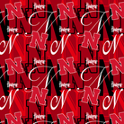 University of Nebraska Letters - NE1372 - Sykel Enterprises - Nebraska Quilt Company - F2502416