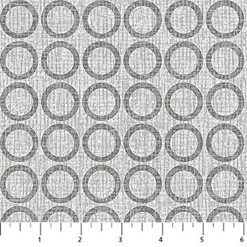 Urban Oasis Circles Light Gray - F28323 - 92 - Northcott Fabrics - Nebraska Quilt Company - F250619
