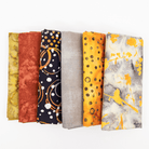 Various Batiks Half Yard Bundle Multi V.5 6 Pieces - Nebraska Quilt Company - Various Batiks Half Yard Bundle Multi V.5 6 Pieces