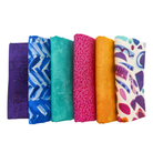 Various Fabrics Half Yard Bundle Bright Colors 6 Pieces - Nebraska Quilt Company - PC260850