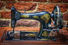 Vintage Singer Panel 24in x 16in - Nebraska Quilt Company - PAN260375