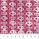 Vintage Spirit Raspberry Clamshell Stars - 83015 - 23 - Banyan Batiks - Nebraska Quilt Company - F04144