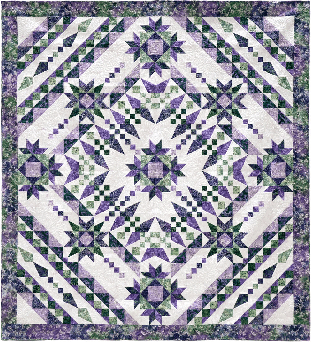 Vintner's Treasure Quilt Pattern - Nebraska Quilt Company - PUB261489