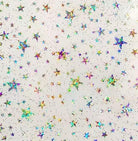 Vinyl Glitter Stars Clear - Nebraska Quilt Company - N2501927
