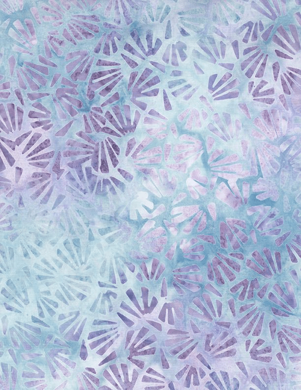 Violet Crush Fans All Over Blue/Purple - 1400 22285 461 - Wilmington Prints - Nebraska Quilt Company - F08153