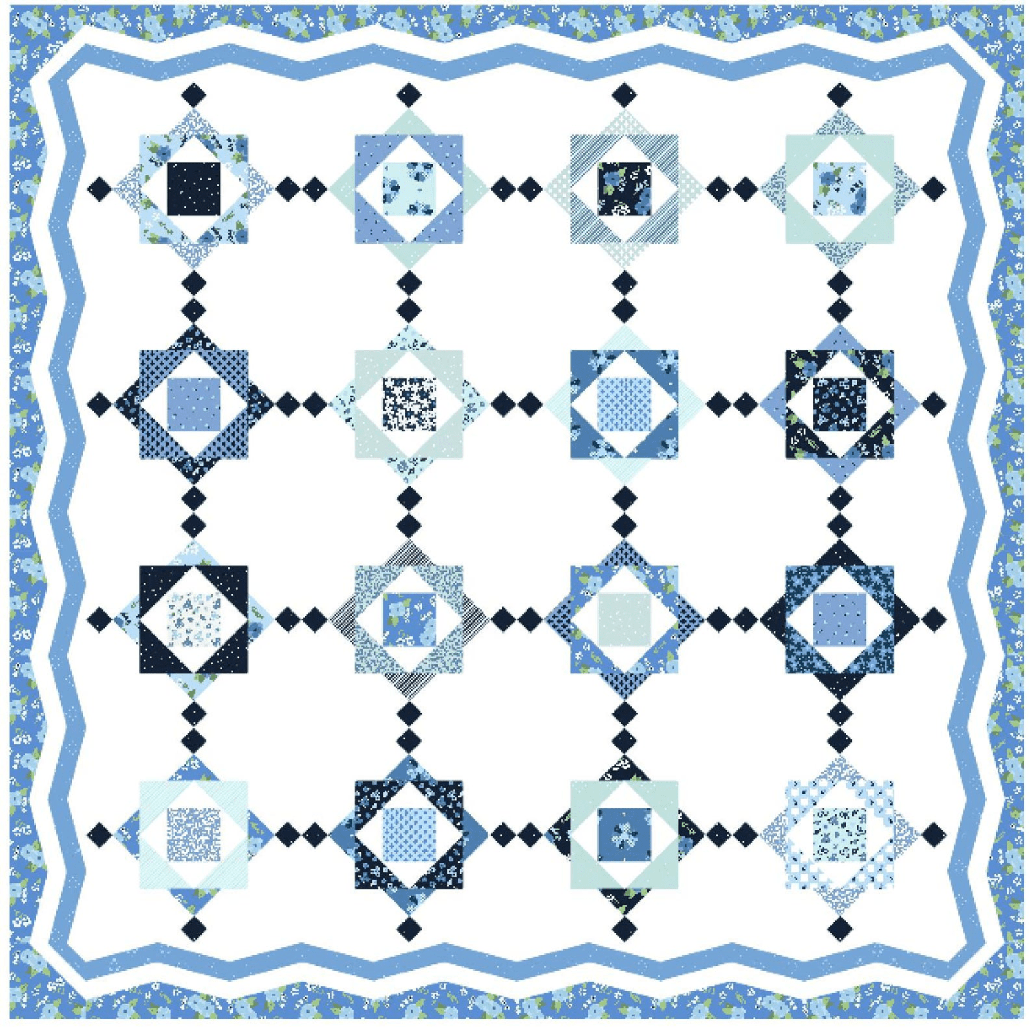 Voyage Quilt Pattern - Nebraska Quilt Company - PUB261281