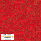 We Love Christmas Ornaments with Hearts Metallic Red - 4592M - 413 - Blank Quilting - Nebraska Quilt Company - F2403037