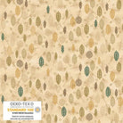 We Love Christmas Pine Cones Metallic Beige - 4592M - 207 - Blank Quilting - Nebraska Quilt Company - F2403018