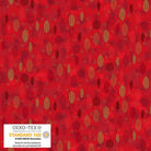 We Love Christmas Pine Cones Metallic Red - 4592M - 412 - Blank Quilting - Nebraska Quilt Company - F2403049
