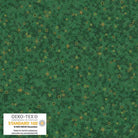 We Love Christmas Small Circles Metallic Green - 4592M - 807 - Blank Quilting - Nebraska Quilt Company - F2403056