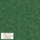 We Love Christmas Snowflakes Metallic Green - 4592M - 810 - Blank Quilting - Nebraska Quilt Company - F2403059