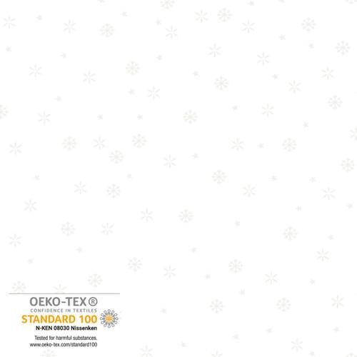 We Love Christmas Snowflakes with Pearl Metallic White - 4592M - 113 - Blank Quilting - Nebraska Quilt Company - F2403023
