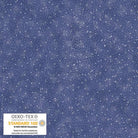 We Love Christmas Spray Dots Metallic Blue - 4592M - 604 - Blank Quilting - Nebraska Quilt Company - F2403053
