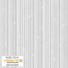 We Love Christmas Stripe with Metallic Gray - 4592M - 906 - Blank Quilting - Nebraska Quilt Company - F2402989