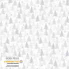 We Love Christmas Trees Metallic White - 4592M - 101 - Blank Quilting - Nebraska Quilt Company - F2403019