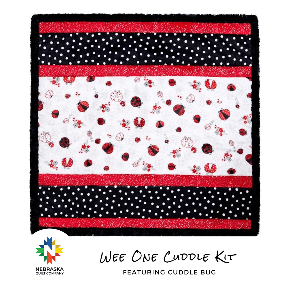 Wee One Cuddle Kit Cuddle Bug - Nebraska Quilt Company - Wee One Cuddle Kit Cuddle Bug