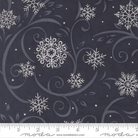 When Snow Falls Swirling Snowflakes Night Sky - 56172 13 - Moda Fabrics - Nebraska Quilt Company - F261738