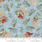 When Snow Falls Winter Wear Winter Sky - 56171 12 - Moda Fabrics - Nebraska Quilt Company - F261732
