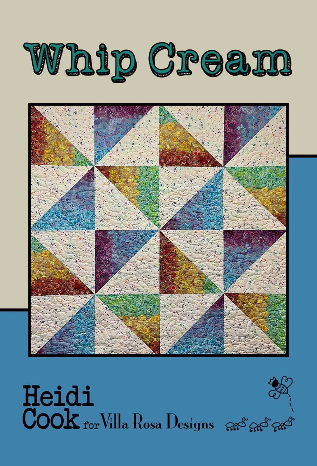 Whip Cream Quilt Pattern - Nebraska Quilt Company - PUB09528