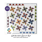 Whirligig Quilt Kit with Dots and Doodles - Nebraska Quilt Company - K09566