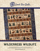 Wilderness Wildlife with CD Machine Embroidery Quilt Pattern - Nebraska Quilt Company - PUB19316