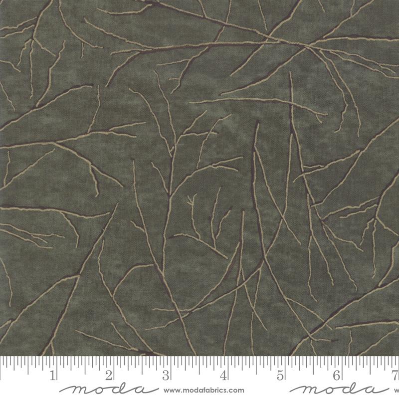 Winter White - Pine - Nebraska Quilt Company - F83092