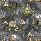 Witch's Tale Digital Toile Dark Gray - Y4786 - 7 - Clothworks - Nebraska Quilt Company - F261055