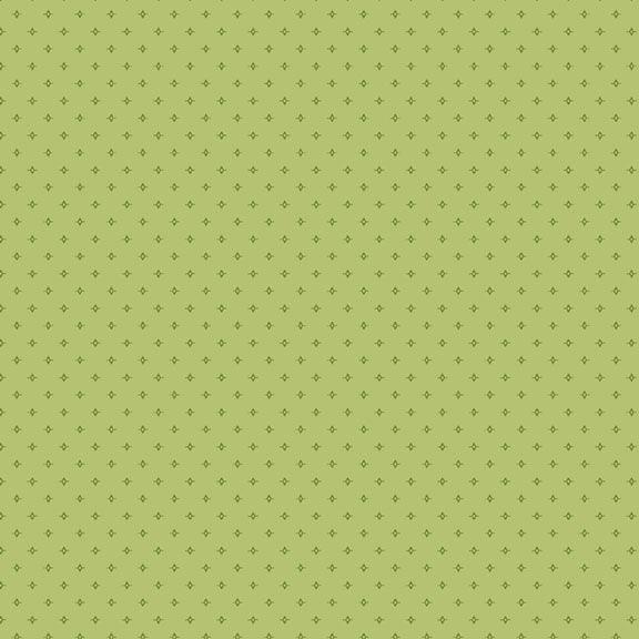 Woof and Warp Mini Diamond Lime - R311137D LIME - Marcus Fabrics - Nebraska Quilt Company - F2401347