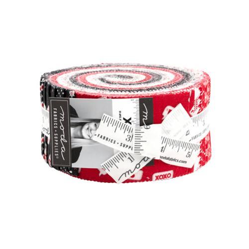 XOXO 2.5" Strips Multi 42 Pieces - Nebraska Quilt Company - PC2402349
