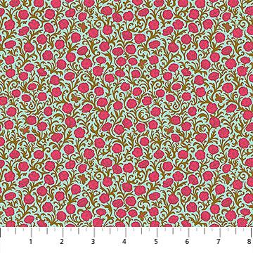 Yesterday Poppies Sweet Multi - AMT158 - 72V - Northcott Fabrics - Nebraska Quilt Company - F251523