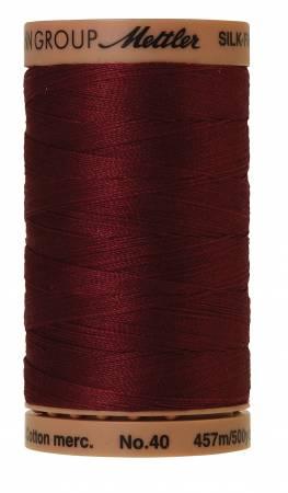 0109 Bordeaux 40wt Mettler Thread 500 Yards - Nebraska Quilt Company - 0109 Bordeaux 40wt Mettler Thread 500 Yards