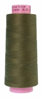 0420 Olive Drab 50wt Mettler Thread 2734 Yards - Nebraska Quilt Company - NT00785