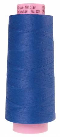 0815 Cobalt Blue 50wt Mettler Thread 2734 Yards - Nebraska Quilt Company - NT00770