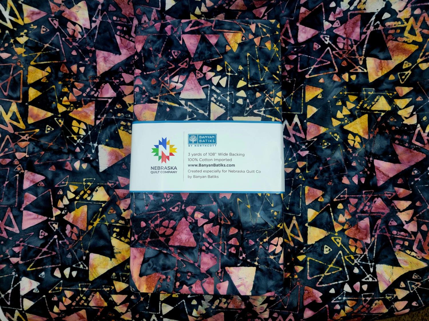 108" Wide Quilting Is My Voice 3 Yard Cut Exclusive to Nebraska Quilt Company - Nebraska Quilt Company - PC08016
