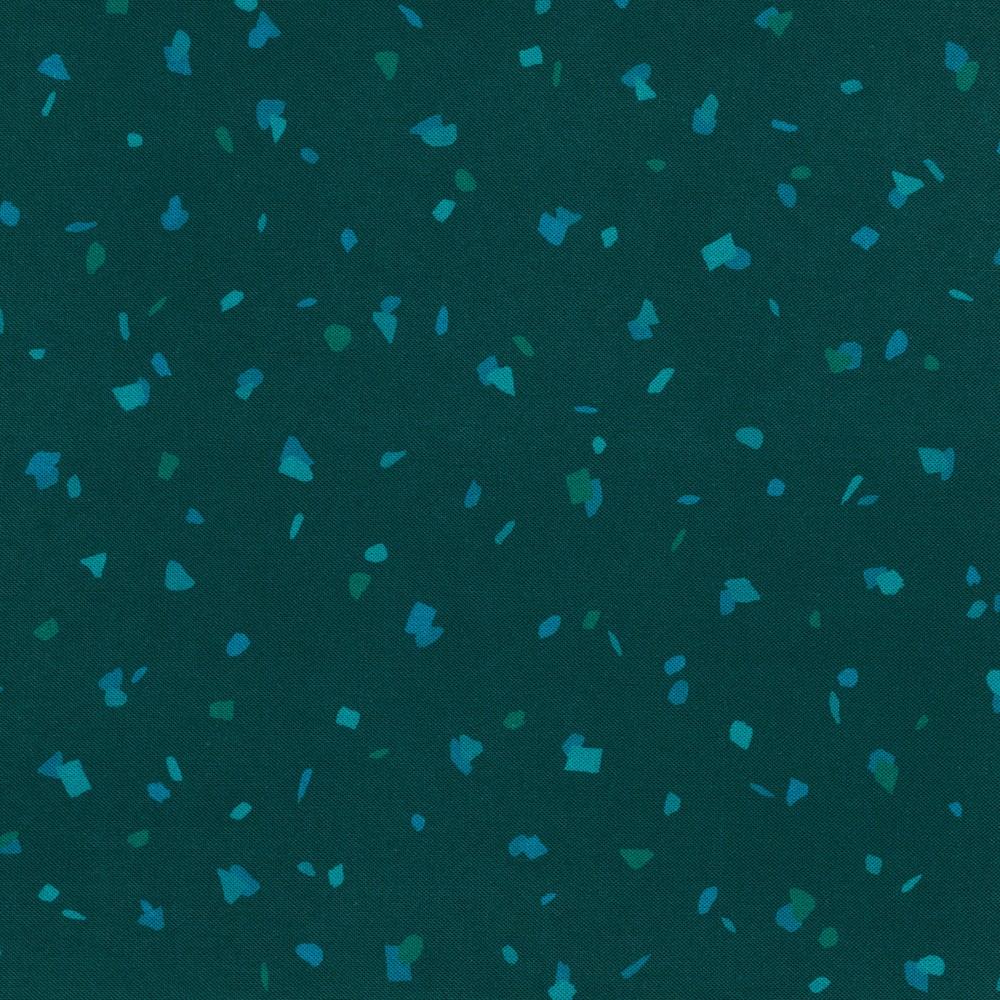 108" Wide Wishwell: Backdrop Wide Teal Blue - B3570013 - Robert Kaufman - Nebraska Quilt Company - F06260