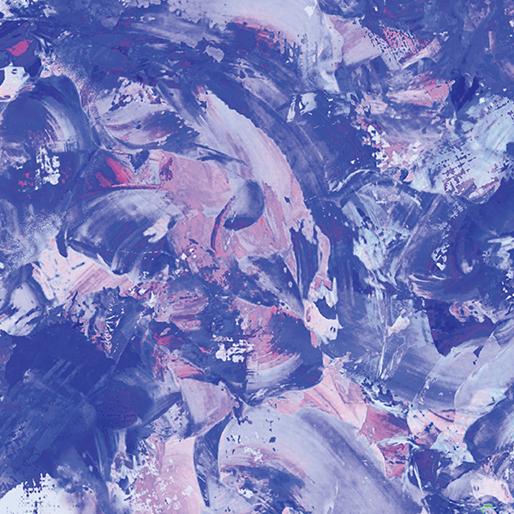 108" Wideback Paint Splash Royal