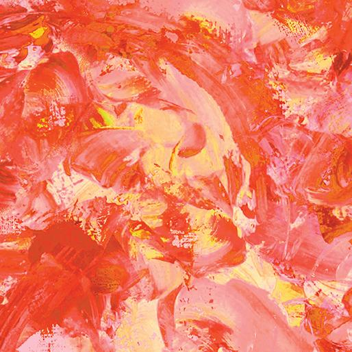 108" Wideback Paint Splash Sunset