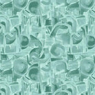 118" Wide Spectral Abstract Shapes Aqua Green - 118SPECTRAL - B - 3115 - 65 - Blank Quilting - Nebraska Quilt Company - F04363